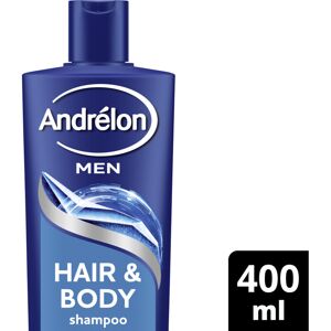 Andrélon Shampoo Men Hair&body, 400ML Andrélon Shampoo Men Hair&body, 400ML