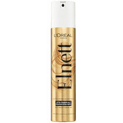 L'Oréal L'Oreal Elnett Haarspray - Satin Extra Sterke Fixatie 300 ml. L'Oréal L'Oreal Elnett Haarspray - Satin Extra Sterke Fixatie 300 ml.