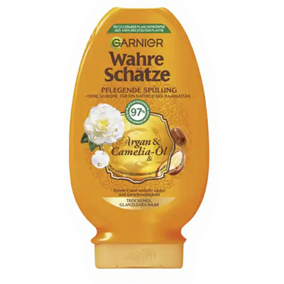 Garnier Wahre Schätze Conditioner Argan & Camellia Olie 200 ml Garnier Wahre Schätze Conditioner Argan & Camellia Olie 200 ml