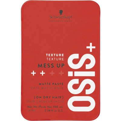 Schwarzkopf Osis+ Mess Up Matte Pasta - Haarpasta Schwarzkopf Osis+ Mess Up Matte Pasta - Haarpasta