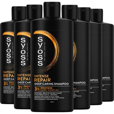Syoss Shampoo - Repair 440 ml.Case Syoss Shampoo - Repair 440 ml.Case