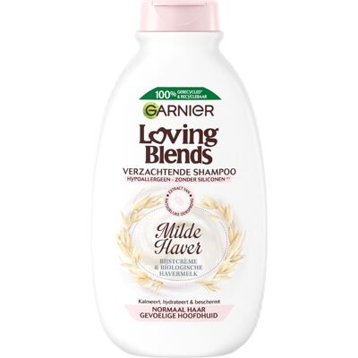 Garnier Loving Blends milde haver shampoo 300 ml Garnier Loving Blends milde haver shampoo 300 ml