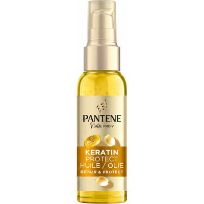 Pantene Keratin Protect Reparatie & Verzorging haarolie 100 ml Pantene Keratin Protect Reparatie & Verzorging haarolie 100 ml