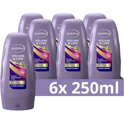Andrélon Andrelon Conditioner Volume & Verzorging 250 ml x 6 Andrélon Andrelon Conditioner Volume & Verzorging 250 ml x 6