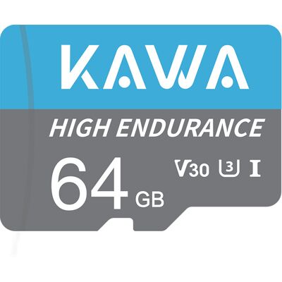 KAWA 64 GB microSDXC-geheugenkaart, microSD-kaart met hoge duurzaamheid voor videobewaking, A1, U3, Class 10, V30, TF-kaart met hoge snelheid voor dashcam, beveiligingscamera, babyfoon, telefoons, tablets, drones KAWA 64 GB microSDXC-geheugenkaart, microSD-kaart met hoge duurzaamheid voor videobewaking, A1, U3, Class 10, V30, TF-kaart met hoge snelheid voor dashcam, beveiligingscamera, babyfoon, telefoons, tablets, drones