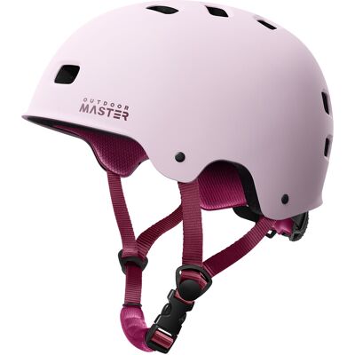 OutdoorMaster skateboardhelm Oryx Lichtroze M 51-58 cm OutdoorMaster skateboardhelm Oryx Lichtroze M 51-58 cm