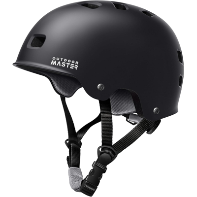 OutdoorMaster Skateboardhelm Oryx Zwart XL 59-63 cm OutdoorMaster Skateboardhelm Oryx Zwart XL 59-63 cm