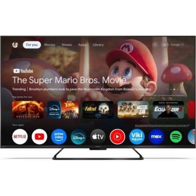 SHARP 55HR7465E 55" 4K UHD Smart TV 144Hz QLED Google TV SHARP 55HR7465E 55" 4K UHD Smart TV 144Hz QLED Google TV