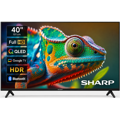 SHARP 40HF3465 40" FHD Smart TV 60 Hz QLED Google TV SHARP 40HF3465 40" FHD Smart TV 60 Hz QLED Google TV
