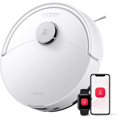 roborock Q10 X5 Robotstofzuiger met Dweilmogelijkheid, 10.000 Pa zuigkracht, Dubbel Tegenhakelsysteem, JawScrapers Borstel, Slimme Obstakelvermijding, Zuig- en Dweilrobot voor Huisdierenhaar, wit roborock Q10 X5 Robotstofzuiger met Dweilmogelijkheid, 10.000 Pa zuigkracht, Dubbel Tegenhakelsysteem, JawScrapers Borstel, Slimme Obstakelvermijding, Zuig- en Dweilrobot voor Huisdierenhaar, wit