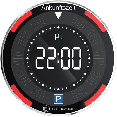 UPUPYES P-DISC 3 elektronische parkeerschijf/parkeertimer op zonne-energie, digitaal display, elektrische tijdmeting, geschikt voor auto’s, officieel goedgekeurd UPUPYES P-DISC 3 elektronische parkeerschijf/parkeertimer op zonne-energie, digitaal display, elektrische tijdmeting, geschikt voor auto’s, officieel goedgekeurd