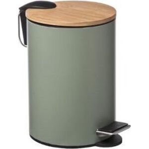 5five Pedalafvalemmer - Khaki Groen, 3 stuks 5five Pedalafvalemmer - Khaki Groen, 3 stuks