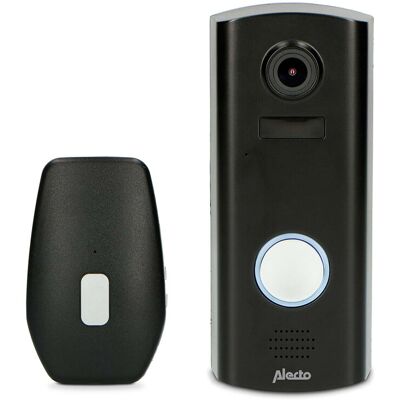 Alecto DVC600IP draadloze video-deurbel - Video deurbel, Kleuren nachtzicht, HD 1080P Alecto DVC600IP draadloze video-deurbel - Video deurbel, Kleuren nachtzicht, HD 1080P
