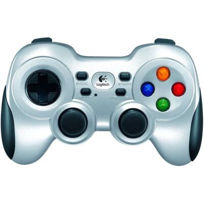 Logitech G F710 Draadloze Gamingcontroller voor pc Zilver Logitech G F710 Draadloze Gamingcontroller voor pc Zilver