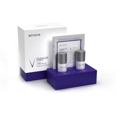 Skeyndor Skn Global Lift V-Shape Set - Huidverzorging voor Nek & Gezicht Skeyndor Skn Global Lift V-Shape Set - Huidverzorging voor Nek & Gezicht
