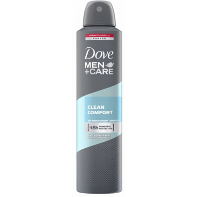 Dove Deospray Men - Care Clean Comfort 250ml Dove Deospray Men - Care Clean Comfort 250ml