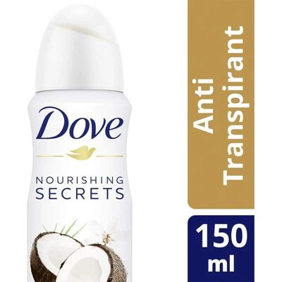 Dove deospray herstellend ritueel kokos & jasmijn 150 ml Dove deospray herstellend ritueel kokos & jasmijn 150 ml