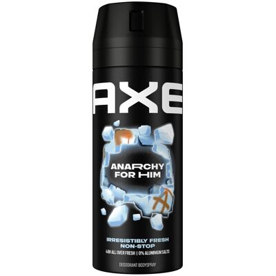 AXE Anarchy Fresh Deodorant Spray - Langdurige frisheid AXE Anarchy Fresh Deodorant Spray - Langdurige frisheid