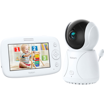 Yoton YB03 Baby Monitor 4.3inch LCD Temperature Rotation Function Yoton YB03 Baby Monitor 4.3inch LCD Temperature Rotation Function