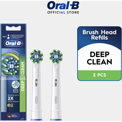 Oral-B Cross Action opzetborstels 2 stuks Oral-B Cross Action opzetborstels 2 stuks