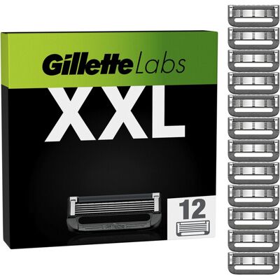 Gillette Labs scheermesjes voor het gezicht 12 stuks (eenheid) Gillette Labs scheermesjes voor het gezicht 12 stuks (eenheid)