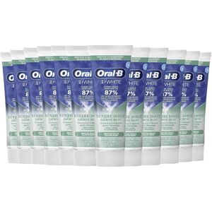 Oral-B 3D White Soft Mint tandpasta, wittere tanden, zachte munt, 75 ml x 12 Oral-B 3D White Soft Mint tandpasta, wittere tanden, zachte munt, 75 ml x 12