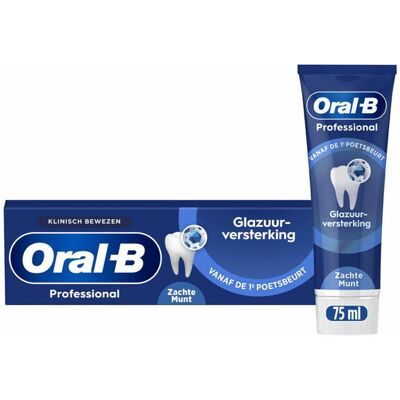 ORAL-B Tandpasta Professional Versterkt Glazuur 75ml ORAL-B Tandpasta Professional Versterkt Glazuur 75ml