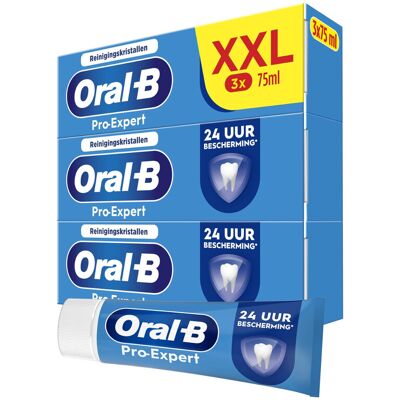 Oral-B Pro-Expert professionele bescherming tandpasta - 3 x 75 ml Oral-B Pro-Expert professionele bescherming tandpasta - 3 x 75 ml