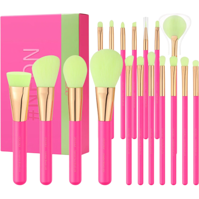 docolor neonroze make-upkwastenset, 18-delig docolor neonroze make-upkwastenset, 18-delig