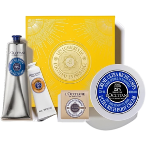 L'OCCITANE Shea Butter lichaamsverzorgingsgeschenkset 430 ml (handcrème 150 ml/ bodylotion 200 ml/ handcrème 30 ml/ sheaboterzeep 50 g) L'OCCITANE Shea Butter lichaamsverzorgingsgeschenkset 430 ml (handcrème 150 ml/ bodylotion 200 ml/ handcrème 30 ml/ sheaboterzeep 50 g)