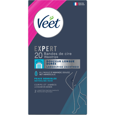 Veet Expert - Lichaam en Benen - 20 stuks - Waxstrips Veet Expert - Lichaam en Benen - 20 stuks - Waxstrips