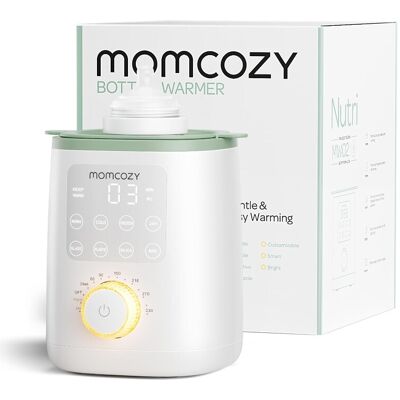 Momcozy babyflesverwarmer voor moedermelk en flesvoeding, maximaal behoud van voedingsstoffen, snelle verwarming, nachtlampje, bediening met één knop, cadeaus voor moeders Momcozy babyflesverwarmer voor moedermelk en flesvoeding, maximaal behoud van voedingsstoffen, snelle verwarming, nachtlampje, bediening met één knop, cadeaus voor moeders