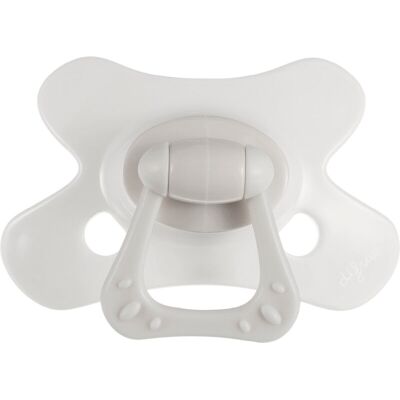 Difrax Uni Fopspeen - Rond - 6+ Mnd - Grey Agate 1 stuk Difrax Uni Fopspeen - Rond - 6+ Mnd - Grey Agate 1 stuk