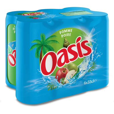 Oasis Appel Peer - 6 x 330 ml Oasis Appel Peer - 6 x 330 ml