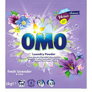 OMO Waspoeder 5KG/100SC Lavendel OMO Waspoeder 5KG/100SC Lavendel