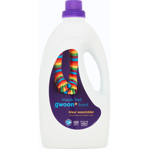 g'woon Kleur Wasmiddel 2200 ml 40 Wasbeurten g'woon Kleur Wasmiddel 2200 ml 40 Wasbeurten