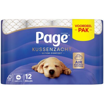 Page Quilts toiletpapier 12 rollen Page Quilts toiletpapier 12 rollen