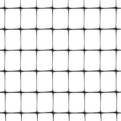 Tenax kunststof volière-afrasteringsnet - zwart, 1,5 x 200 m Tenax kunststof volière-afrasteringsnet - zwart, 1,5 x 200 m