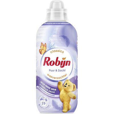 Robijn Classics Puur & Zacht wasverzachter - 780 ml, 39 wasjes Robijn Classics Puur & Zacht wasverzachter - 780 ml, 39 wasjes