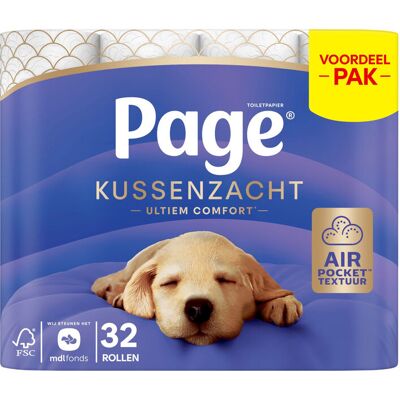 Page extra zacht toiletpapier, 32 rollen Page extra zacht toiletpapier, 32 rollen