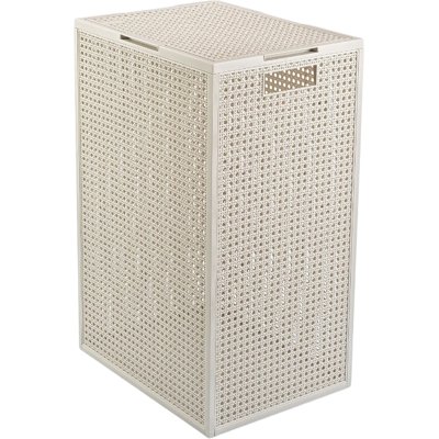 Curver Kaya wasmand met deksel - 60 liter - 38 x 29 x 58,5 cm - Wit - Premium opbergoplossing, duurzaam kunststof, moderne huisorganisatie Curver Kaya wasmand met deksel - 60 liter - 38 x 29 x 58,5 cm - Wit - Premium opbergoplossing, duurzaam kunststof, moderne huisorganisatie