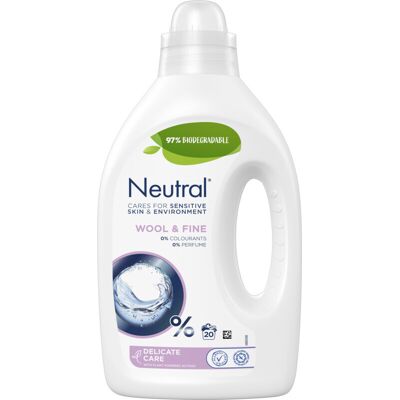 Neutral Vloeibaar Wasmiddel Fijnwas 1 Liter Neutral Vloeibaar Wasmiddel Fijnwas 1 Liter