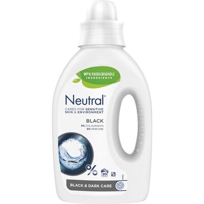 Neutral Vloeibaar Wasmiddel Zwart 1 Liter Neutral Vloeibaar Wasmiddel Zwart 1 Liter