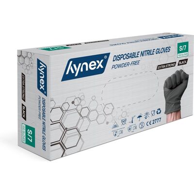 Vp. Nitril Handschoenen Zwart 100 stuks (Maat Small) (Nieuw) Vp. Nitril Handschoenen Zwart 100 stuks (Maat Small) (Nieuw)