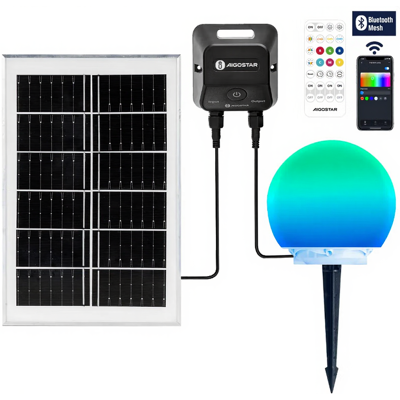Aigostar Bluetooth-netwerk, slimme zonnelamp 20 W RGBCCT kleurrijke lamp Aigostar Bluetooth-netwerk, slimme zonnelamp 20 W RGBCCT kleurrijke lamp