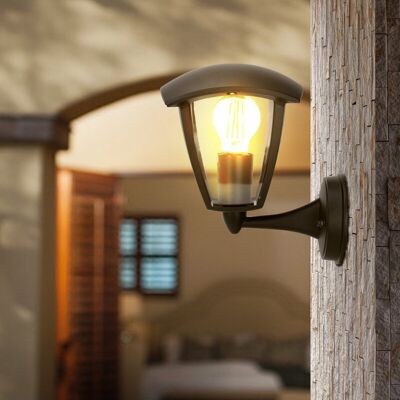 Aigostar wandlamp E27 A-02 IP44, exclusief lamp, waterdichte buitenverlichting Aigostar wandlamp E27 A-02 IP44, exclusief lamp, waterdichte buitenverlichting
