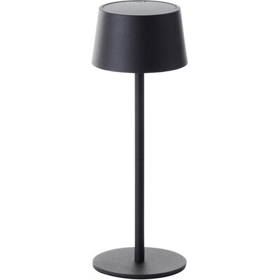 Brilliant Led Buitentafellamp, 170 Lm, Dimbaar, Solar & Usb, Ip44, Zwart Brilliant Led Buitentafellamp, 170 Lm, Dimbaar, Solar & Usb, Ip44, Zwart