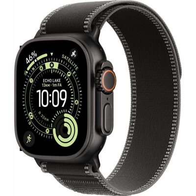 Apple Watch Ultra 3, Trail Loop M/L, Zwart (Zwart) Apple Watch Ultra 3, Trail Loop M/L, Zwart (Zwart)