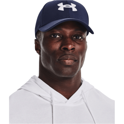 Under Armour Heren Pet Met Logo Blauw Sportstyle Collectie S/M Under Armour Heren Pet Met Logo Blauw Sportstyle Collectie S/M