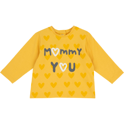 Chicco T-shirt met lange mouwen 62 medium geel Chicco T-shirt met lange mouwen 62 medium geel